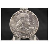 1951-P Franklin Silver Half Dollar