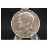 1966 Kennedy 40% Silver Half Dollar