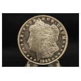 1886-P Morgan Silver Dollar Proof Like Type