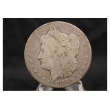 1892-CC Morgan Silver Dollar