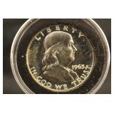 1963-P Proof Franklin Silver Half Dollar