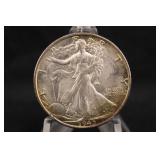 1945-S Uncirculated Walking Liberty Silver Half