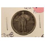 1918-S Standing Liberty Silver Quarter