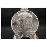 1964 Uncirculated Silver Kennedy Half Dollar