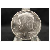 1964 Uncirculated Silver Kennedy Half Dollar