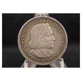 1893 Columbus Commemorative Silver Half Dollar
