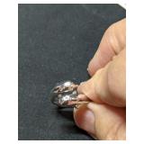 .925 Silver Dolphin Ring Expandable