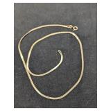 .925 Italy Silver 17" Chain