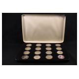 16 Coin Susan B Anthony Dollar Set