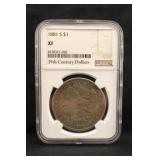 1881-S Certified Morgan Silver Dollar