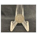 1918 Netherlands Silver 10 Cents coin
