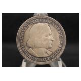 1893 Columbus Commemorative Silver Half Dollar