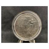 1991-P Korean War Commemorative Silver Dollar