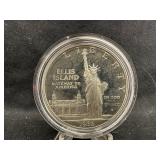 1986 Ellis Island Commemorative Silver Dollar