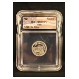 1/10th oz .999 Silver Round North Dakota Train