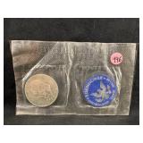 1971 Silver Eisenhower Dollar