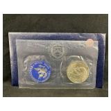 1972 Eisenhower Uncirculated Silver Dollar