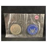 1971 Silver Eisenhower Dollar