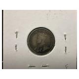 1912 Canadian Silver Dime