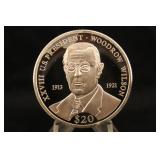 2000 $20 .999 Silver 20 gram Presidential Coin