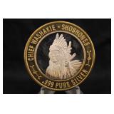 .999 Silver Casino Gaming Token