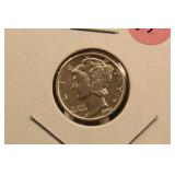 1942-P Uncirculated Mercury Silver Dime