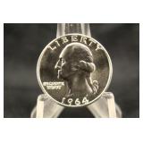 1964-P Proof Washington Silver Quarter