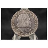 1893 Columbus Commemorative Silver Half Dollar