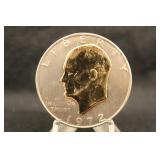1972 Gold Plated Eisenhower Dollar