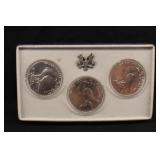 1984 U.S Mint Olympic Silver Dollar Set