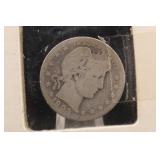 1905 Barber Silver Quarter
