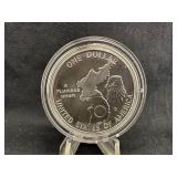 1991-D Korean War Commemorative Silver Dollar