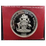 1976 Commonwealth of the Bahamas Silver Coin