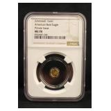 Gold American Bald Eagle "Private Issue" MS70
