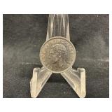1942 New Zealand Silver 6 Pence Coin