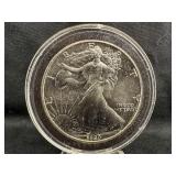 1990 1oz .999 Pure Silver Eagle