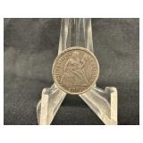 1887 Seated Liberty Silver Dime