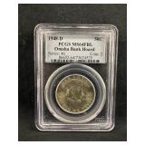 1948-D MS64 FBL Franklin Silver Half Dollar