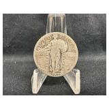 1927-D Standing Liberty Silver Quarter