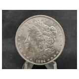 1884-P Uncirculated Morgan Silver Dollar