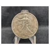 1944-D Walking Liberty Silver Half Dollar