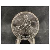 1985 1oz .999 Silver Engelhard Round