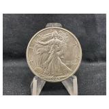 1943-D Walking Liberty Silver Half Dollar