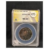 1976-D Kennedy Half Dollar
