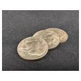 Lot of 3 Better Silver War Nickels