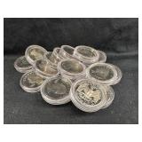 Lot of 16 Proof Cameo Washington Quarters Mixed