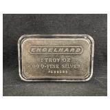 1oz .999 ENGELHARD Silver BAR