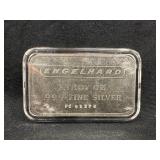 1oz .999 ENGELHARD Silver BAR