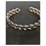 Silvertone Cuff Bracelet