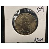 2011-D James Garfield Presidential Dollar